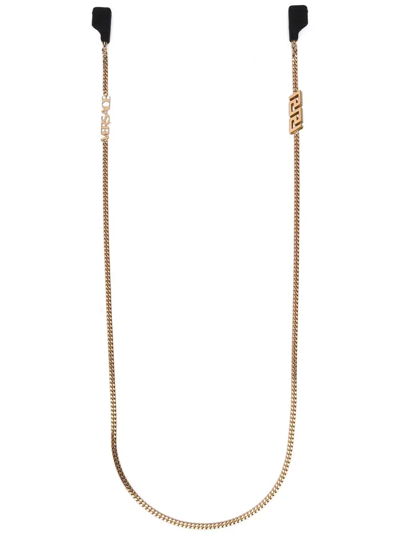 Versace Greca Wireless Headphone Strap In Gold