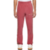 Palm Angels Logo Print Corduroy Track Pants In Viola