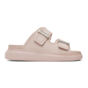 Alexander Mcqueen Rubber Exaggerated-sole Sandals In Pink