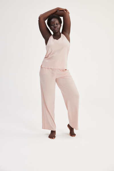Girlfriend Collective Dawn Cloud Pant In Pink
