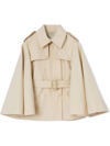 BURBERRY FLARE-SLEVE TRENCH COAT