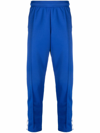 Golden Goose Doro Logo Side-stripe Joggers In Bluette/white