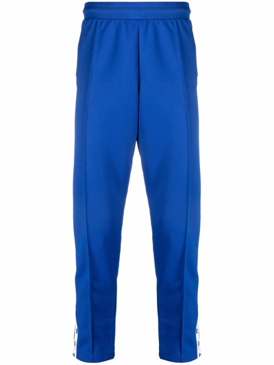 Golden Goose Doro Logo Side-stripe Joggers In Bluette/white