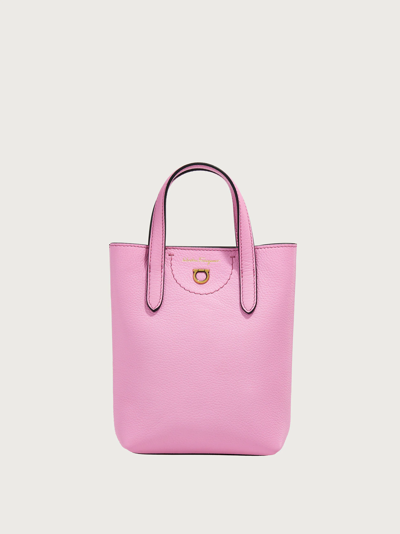 Ferragamo Gancini Minibag In Pink