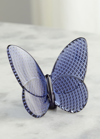 Baccarat 2.5" Lucky Crystal Midnight Diamont Butterfly