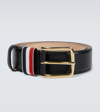 Thom Browne Leather Belt In Black