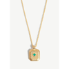 MISSOMA MAY BIRTHSTONE 18KT GOLD-PLATED NECKLACE,4166460