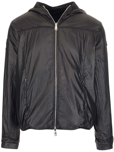 Moncler Genius 6 Moncler 1017 Alyx 9sm Reversible Zip Hooded Sweatshirt In Black