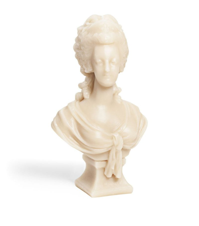 Cire Trudon Trudon Marie Antoinette Bust Candle In Beige,white