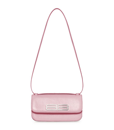 Balenciaga Pink Gossip Xs Leather Shoulder Bag