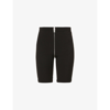 Givenchy High-rise Slim-fit Stretch-woven Shorts In Black