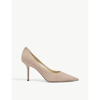 JIMMY CHOO WOMENS PINK LOVE 85 SUEDE COURTS 6