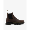 Dr. Martens 2976 Embury Leather Chelsea Boots In Gaucho Crazyhorse