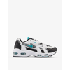 Nike Air Max 96 Low-top Sneakers In White Mystic Teal Black