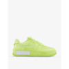 Nike Womens Yellow Strike Air Force 1 Fontanka Low-top Leather Trainers 5