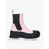 Stella Mccartney Trace Two-tone Ankle Boots