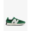NEW BALANCE 327 SUEDE AND NYLON LOW-TOP TRAINERS