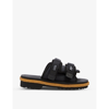 Moncler Genius 2 Moncler 1952 X Suicoke Moto Mountain Sandals Black