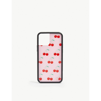 Wildflower Womens Pink Cherries Graphic-print Iphone 11 Case