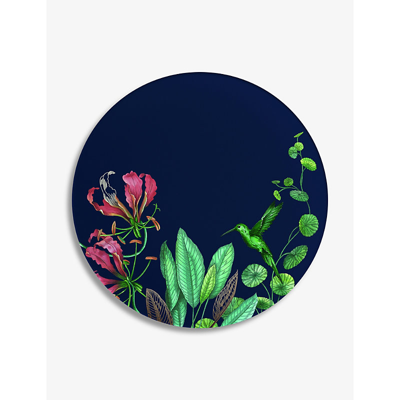 Villeroy & Boch Avarua Floral Porcelain Flat Plate 27cm In Colored