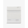 The White Company White/silver Cavendish Cotton Flat Sheet