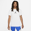 Jordan Jumpman Men's Short-sleeve Crew In White,black