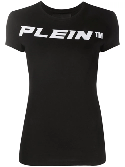 Philipp Plein Logo-print T-shirt In Black