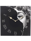 Fornasetti Wall Clock Tema E Variazioni N.145 In Schwarz
