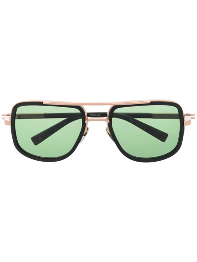 DITA EYEWEAR TINTED PILOT SUNGLASSES