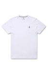 Psycho Bunny Classic Crew Neck T Shirt White