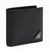 PRADA BLACK SAFFIANO LEATHER WALLET,2MO513QHH-K-PRADA-F0002