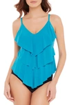 Magicsuitr 'rita' Tankini Top In Pool Blu