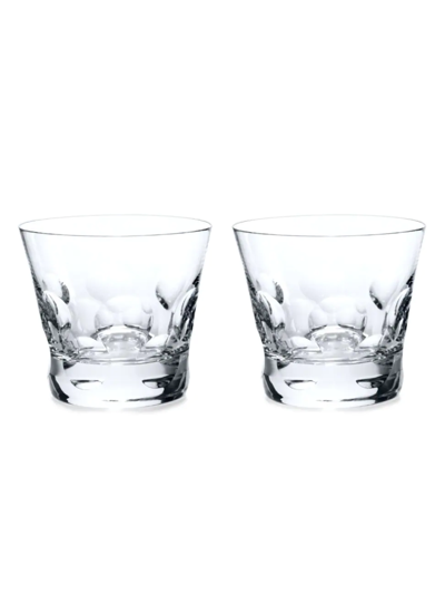 Baccarat Beluga Double Old Fashion Tumblers, Set Of 2 In Clear