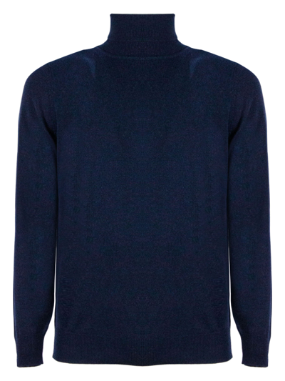 Kangra Blue Merino Blend Sweater