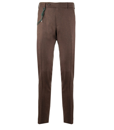 Berwich Morello Rust Trousers In Brown