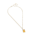 BAUBLEBAR YELLOW LOS ANGELES LAKERS JERSEY NECKLACE