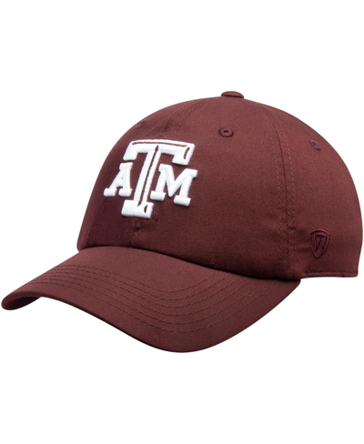 Top Of The World Men's Maroon Texas A M Aggies Primary Logo Staple Adjustable Hat