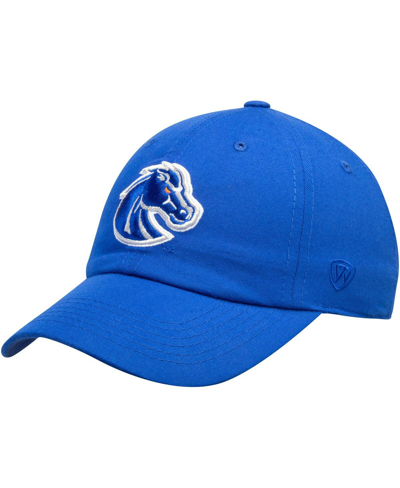 Top Of The World Men's Royal Boise State Broncos Primary Logo Staple Adjustable Hat