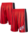Mitchell & Ness Nba Houston Rockets 1996 Reload Swingman Shorts In Red