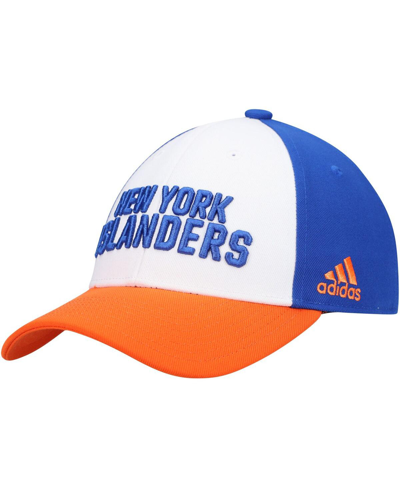 Adidas Originals Adidas White New York Islanders Locker Room Wool Adjustable Hat