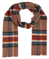 V FRAAS MEN'S ECO CASHMINK TARTAN MUFFLER