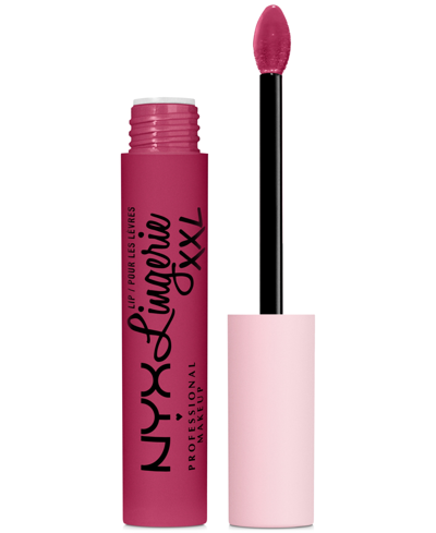 Nyx Professional Makeup Lip Lingerie Xxl Long-lasting Matte Liquid Lipstick In Stayin' Juicy