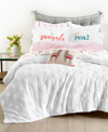 MARTHA STEWART COLLECTION WHIM BY MARTHA STEWART COLLECTION CHENILLE DOT 2-PC. TWIN/TWIN XL COMFORTER SET, CREATED FOR MACY'S 