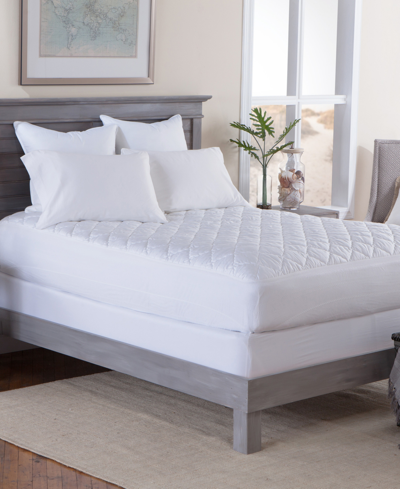 Tommy Bahama Home Tommy Bahama Waterproof Queen Mattress Pad In White