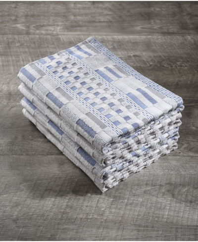 Delilah Home Kitchen Towels, Pack Of 4 In White