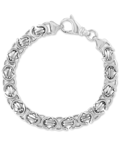 Effy Collection Effy Men's Etrusca Link Chain Bracelet In Sterling Silver