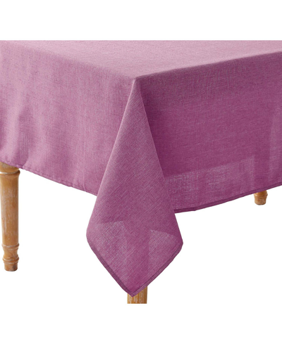 Violet Table Linens European Solid Pattern Tablecloth In Lilac