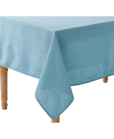 Violet Table Linens European Solid Pattern Tablecloth In Baby Blue