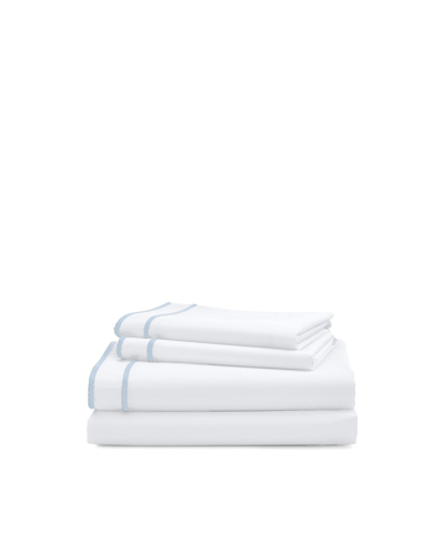 RALPH LAUREN SPENCER 300 THREAD COUNT SATEEN BORDER SHEET SET, KING