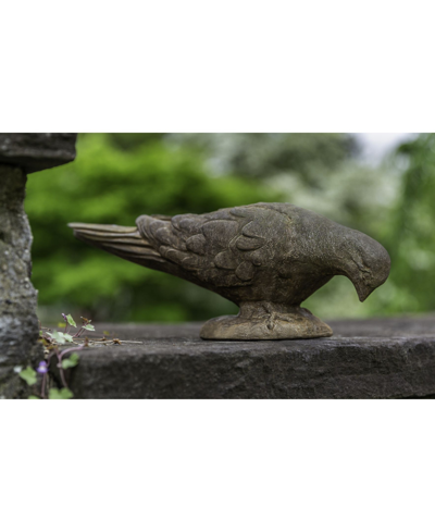 Campania International French Dove Statuary In Dark Gray